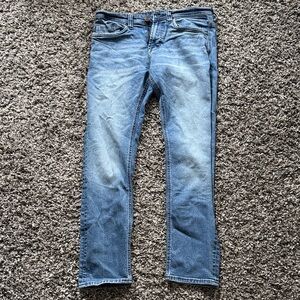 Buffalo David Bitton Men's Straight Jeans - Light Blue